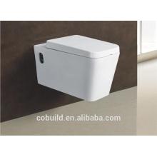 WC bathroom P trap water closet concealed cistern wall hung toilet rectangle Wall-hung Toilet Bowl